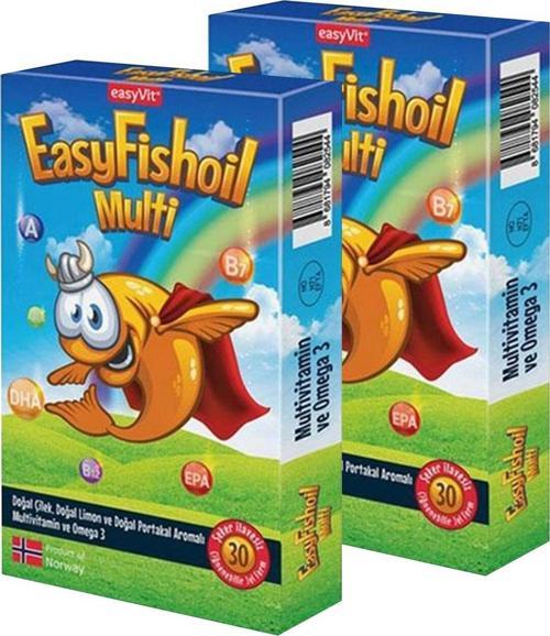 Easyfishoil Multi 30 Jel Tablet 2 Adet
