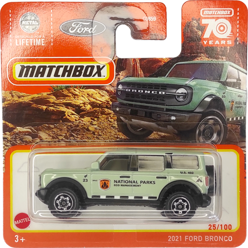 Matchbox 2021 Ford Bronco Araba C0859-HLD22