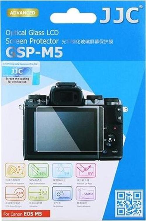 GSP-M5 LCD Ekran Koruyucu Optik Cam (Canon EOS M5)