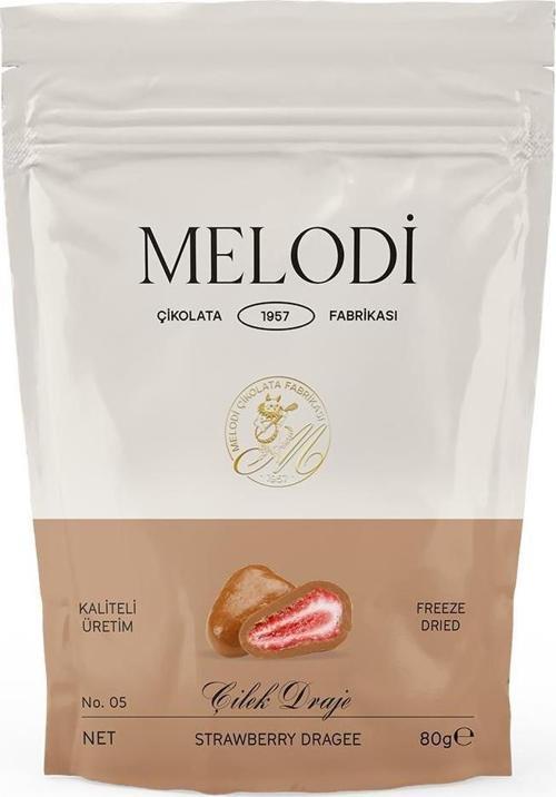 Sütlü Çilek Draje 80 gr