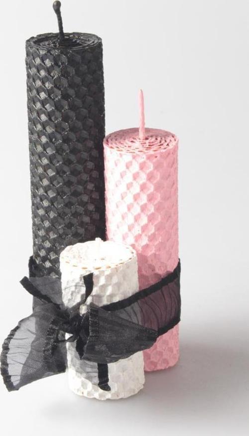 Balmumu Exclusive Siyah Beyaz Koleksiyonu Pembe Set