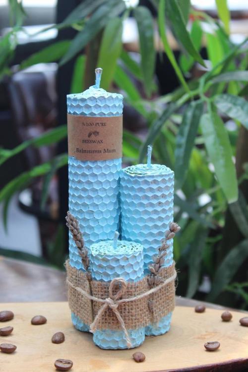Balmumu Pastel Bebek Mavisi