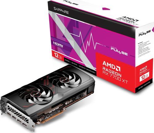 Radeon RX7700XT Pulse 12GB GDDR6 192Bit HDMI/DP Ekran Kartı