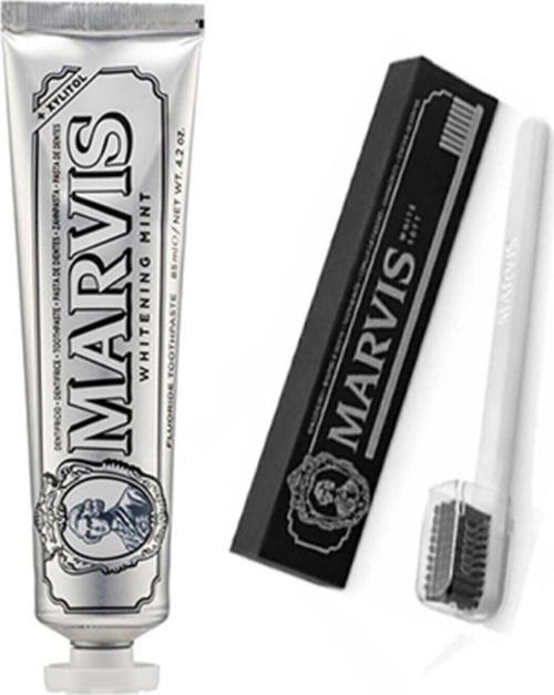 Whitening Mint Beyazlatıcı Diş Macunu 85 ml Ve White Soft Diş Fırçası