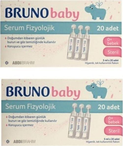 Serum Fizyolojik Damla 5 Ml X 20 Flakon (2 Kutu)