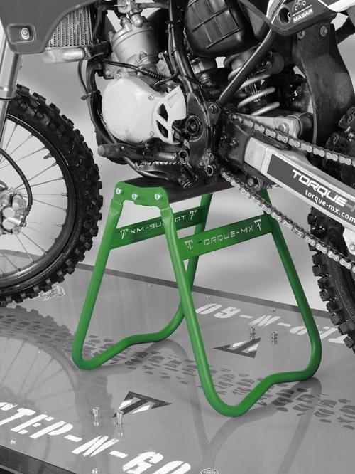 Katlanabilir Motosiklet Sehpası SS3 Yeşil