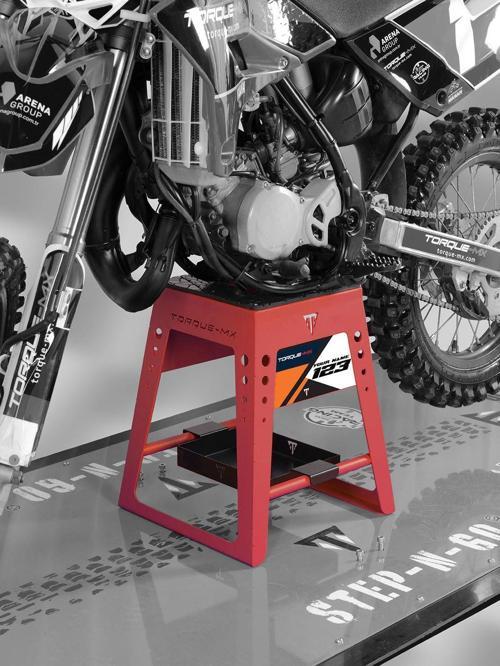 Sabit Motosiklet Sehpası SS2 Kırmızı
