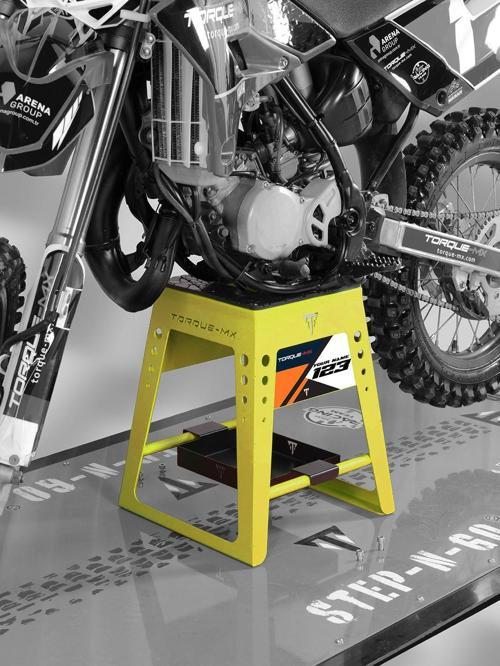 Sabit Motosiklet Sehpası SS2 Sarı