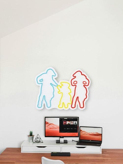 Neon Dekoratif Duvar Aydınlatması NW2