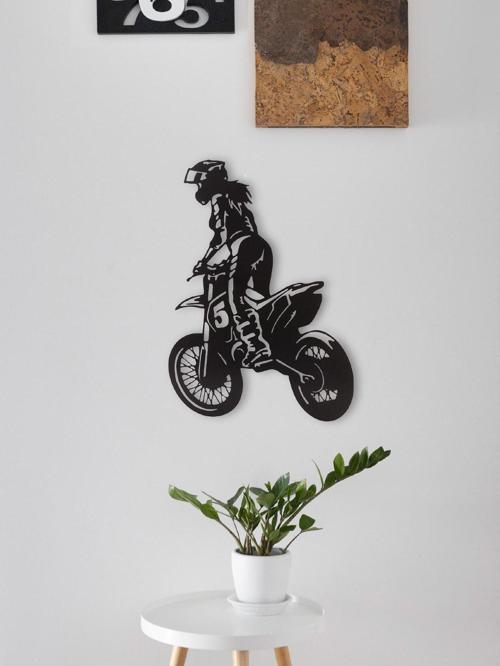 Dekoratif Metal Motosiklet Dekoru WA6
