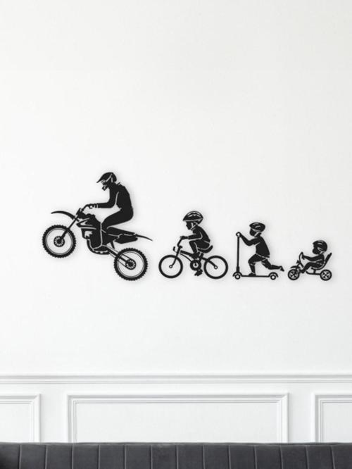 Dekoratif Metal Motosiklet Dekoru WA8