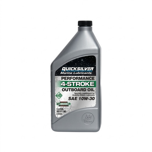 Quicksilver 4 Zamanlı 10W-30 Deniz Motor Yağı 1 Litre (92-8M0086220)