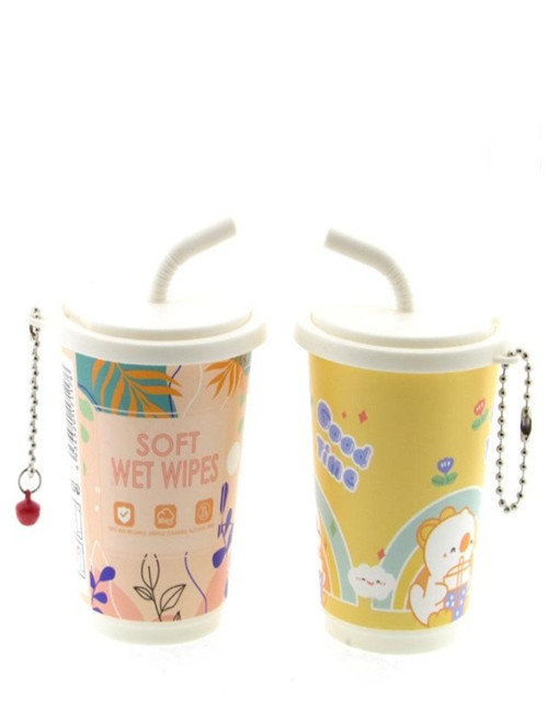 Soft We Wipes-3 Islak Mendil Meyve Suyu Bardağı - 1 adet