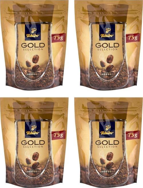 Gold Selection Çözünebilir Kahve Ekonomik Paket 75 Gr 4'lü Paket