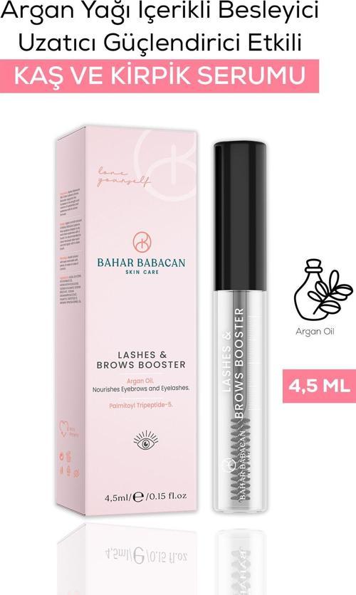 Argan Yağı Içerikli Besleyici Uzatıcı Güçlendirici Etkili Kaş Ve Kirpik Serumu 5ml