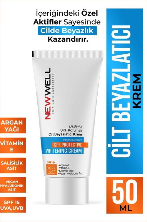 Besleyici SPF Korumalı Cilt Beyazlatıcı Krem 50ML