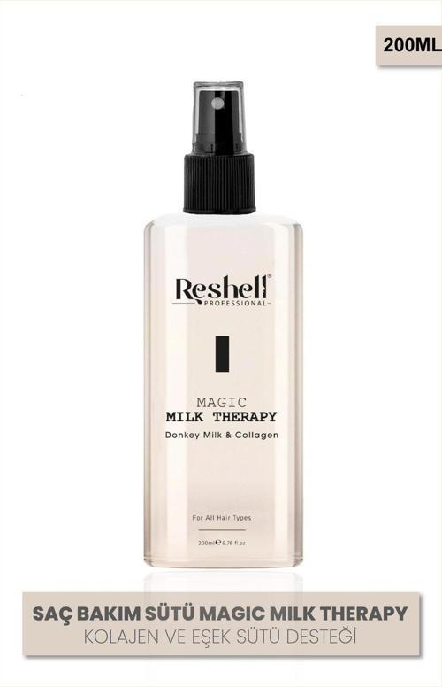 Saç Bakım Sütü Magic Milk Therapy Kolajen ve Eşek Sütü Desteği 200 ml