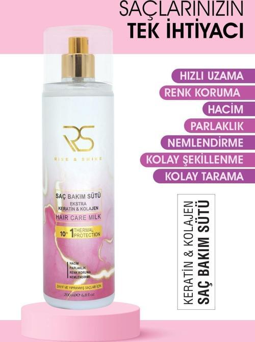 Keratin Kolajen Saç Bakım Sütü 200 ml