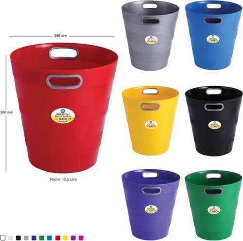 Plastik Çöp Kovası (27.5x30 Cm - 12.5 Litre)(1051)