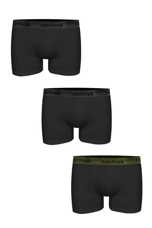 Premium 3'lü Erkek Boxer JF3BPB03
