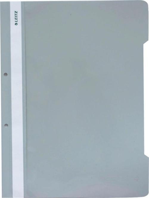 Telli Dosya Plastik Gri L-4189 (50 Lİ PAKET)
