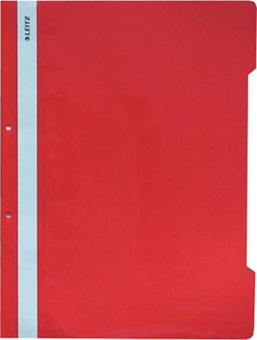 Telli Dosya Plastik Kırmızı L-4189 (50 Li Paket)