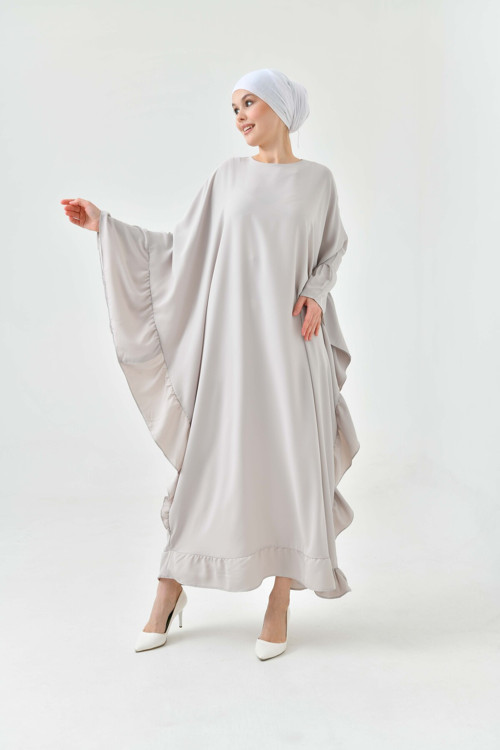 Ferace Abaya Elbise 40-56 Beden Arası