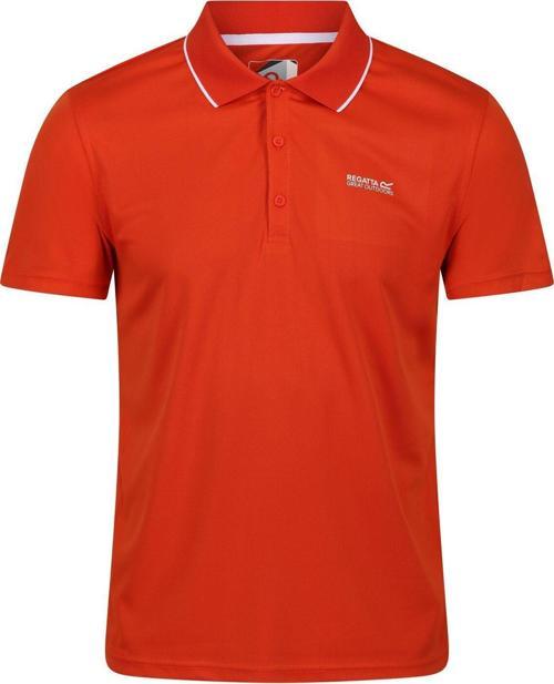 Maverik V Polo Yaka Erkek T-Shirt-TURUNCU