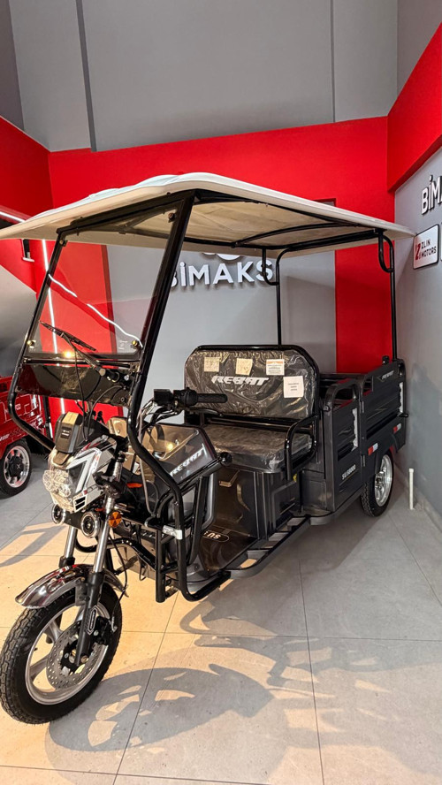 SU58000 1300W Ruflu Üç Tekerlekli Elektrikli Motosiklet
