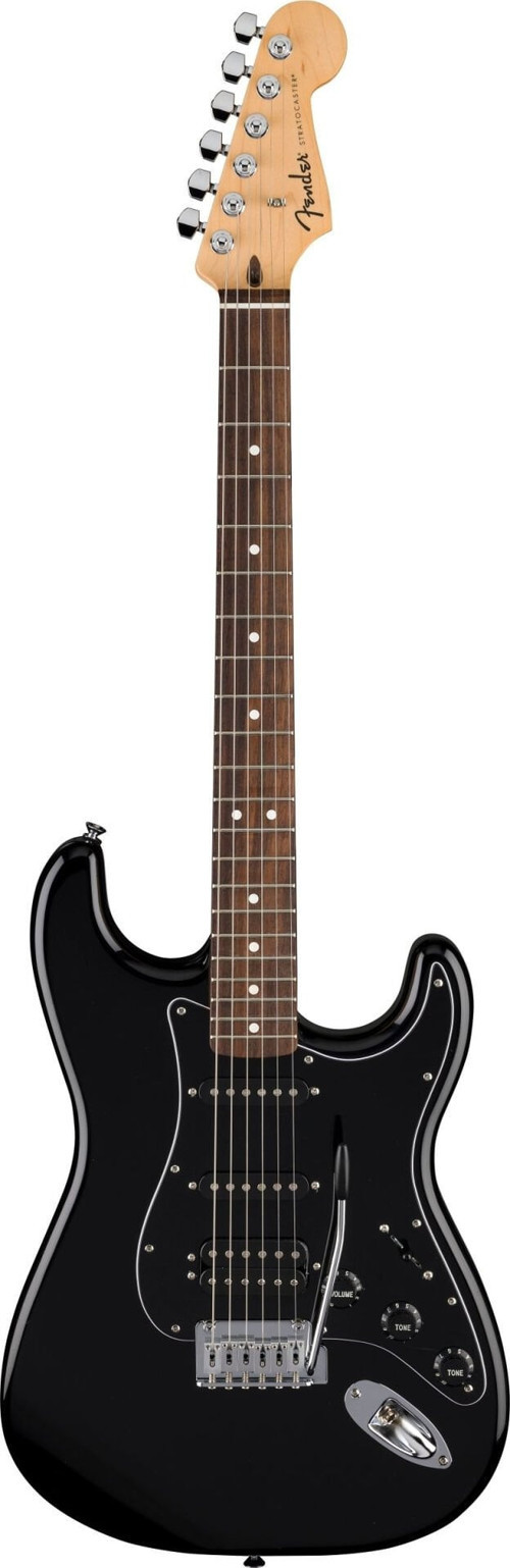 Standard Stratocaster HSS Laurel Klavye Black Elektro Gitar