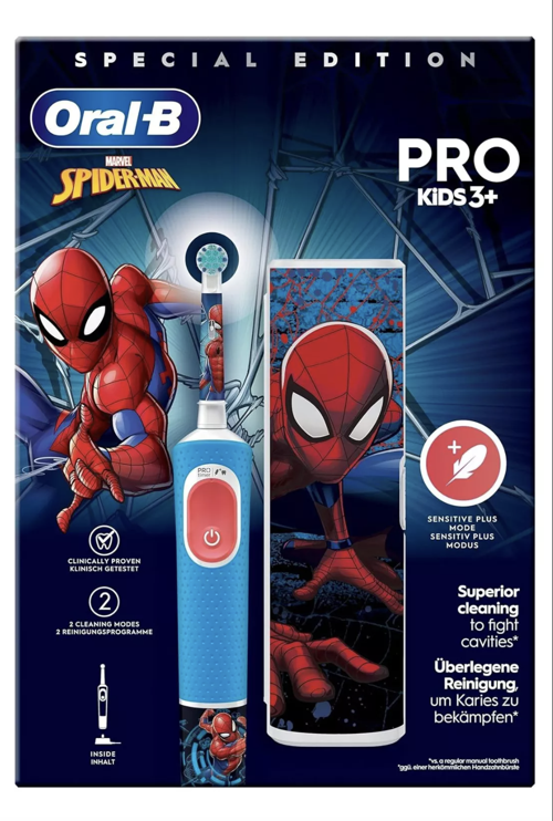 Vitality Pro Kids 3+ Spider-Man Elektrikli Diş Fırçası