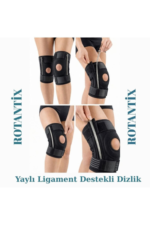 Standart Beden Patella Ve Ligament Destekli Dizlik Cırt Ayarlı