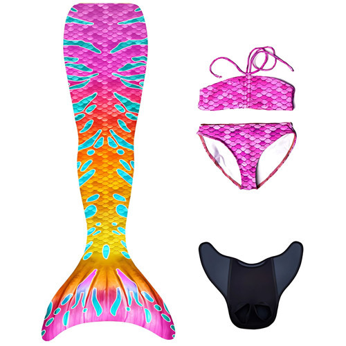 Deniz Kızı 4'lü Takım Bikini Kostüm Seti Malibu
