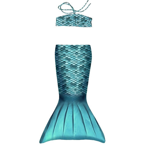 Deniz Kızı 2'li Takım Bikini Kostüm Seti Turquoise