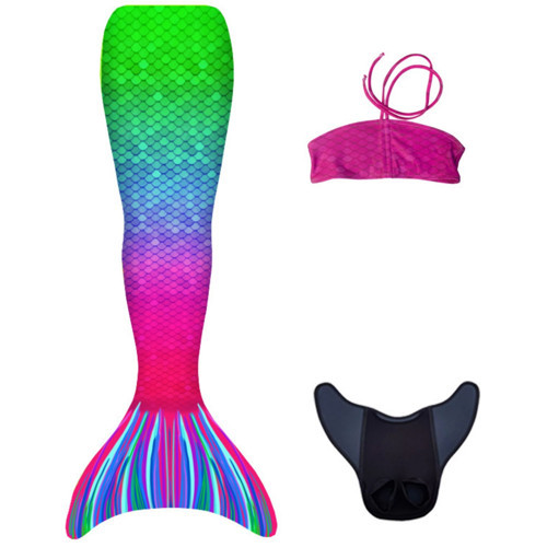 Deniz Kızı 3'lü Takım Bikini Kostüm Seti Capri