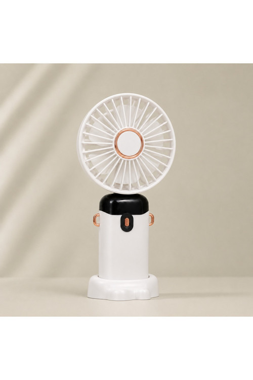 Feny Taşınabilir El Fanı, 5 Kademeli Soğutma, Dijital Göstergeli Mini Fan