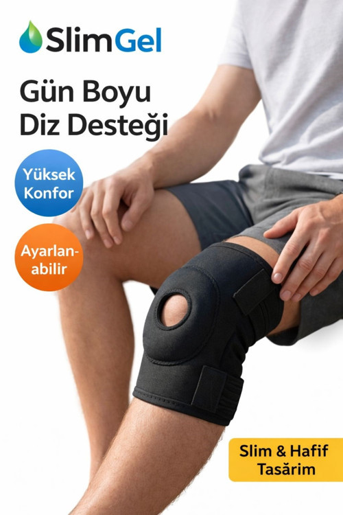 Medikal Destekli Diz Korsesi Çapraz Bağ Menisküs Ağrısı Için Sporcu Dizlik