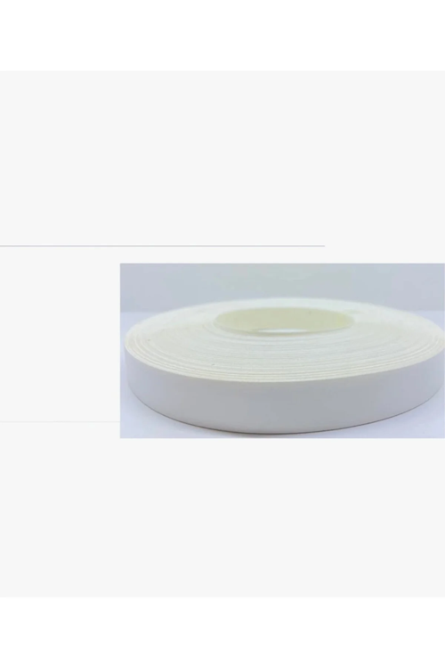 Beyaz Mat Mobilya Kenar Bandı 20 mm 5 Metre Tutkallı Ütü Bantı Dolap Şeridi