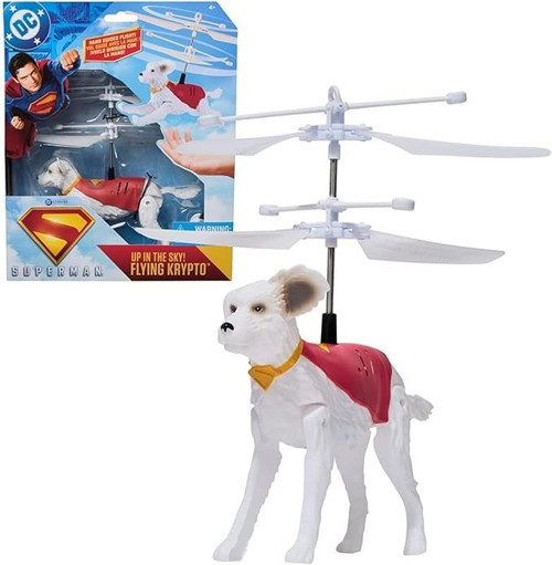 Şarjlı Handheld Flight Süperman ve Süper Köpek Figürlü Uçan Oyuncak Seti