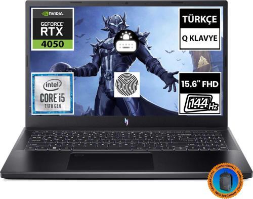 Nitro V 15 ANV15-51-54UY NH.QNBEY.001A18 i5-13420H 64GB 1TBSSD+2TBSSD RTX4050 15.6" FullHD FreeDOS Taşınabilir PC