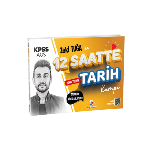 Dizgi Kitap 2026 KPSS Zeki Tuğa ile Tamamı Video Anlatımlı 12 Saatte Tarih Tekrar Kampı