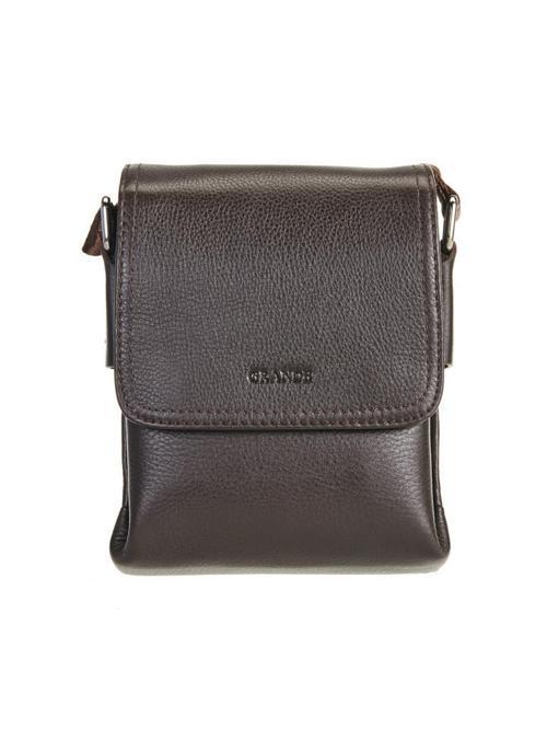 Hakiki Deri Erkek Postacı Çantası Kahve 4269