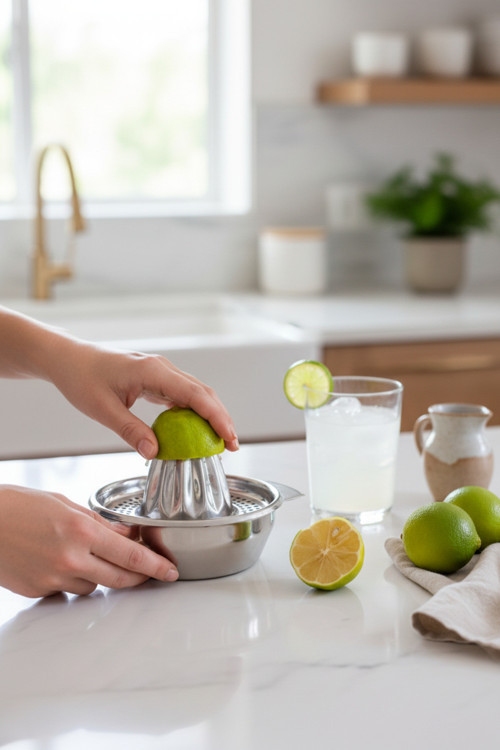 Çelik Limon Sıkacağı