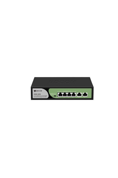 S1500-4p2g 4 Port 10/100/1000 4 Port Poe 2 Port Uplınk 60w Yonetılemez Desktop Swıtch