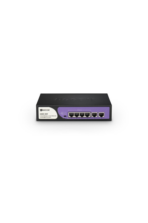 S1000-4p2f 4 Port 10/100 4 Port Poe 2 Port Uplınk 60w Yonetılemez Desktop Swıtch