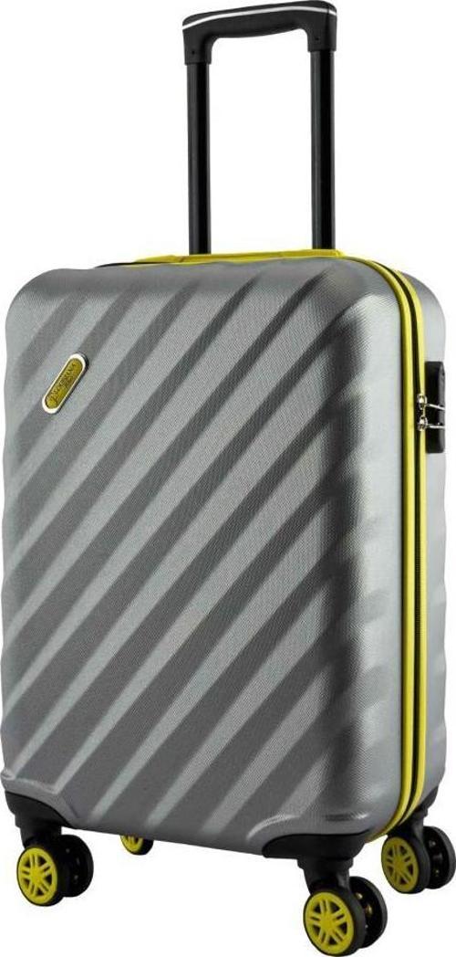Kabin Boy Valiz 4x2 Teker Gri 1165