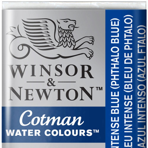 Cotman Yarım Tablet Suluboya Intense Blue (Phthalo Blue) 327
