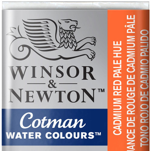 Cotman Yarım Tablet Suluboya Cadmium Red Pale Hue 103