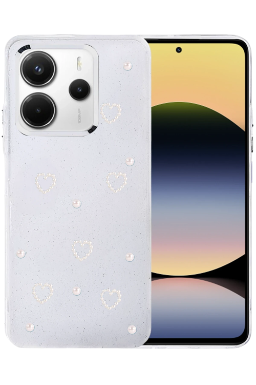 zenvias Mey İthalat® Redmi Note 14 4G Fiyonk Desenli Kapak - Desen 10 znv2030
