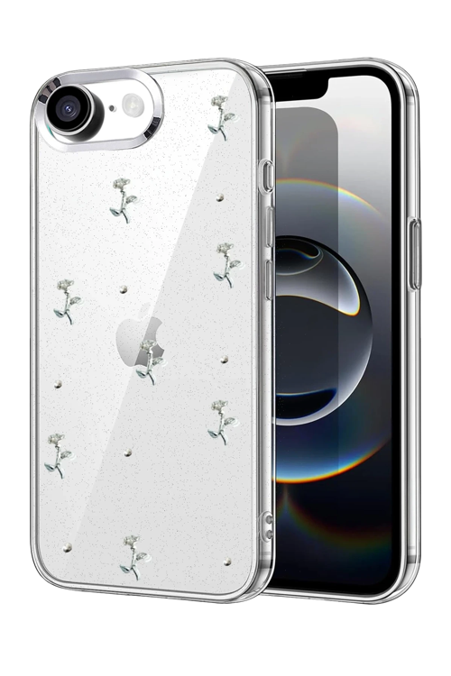 zenvias Mey İthalat® iPhone 16E Fiyonk Desenli Kapak - Desen 2 znv2030